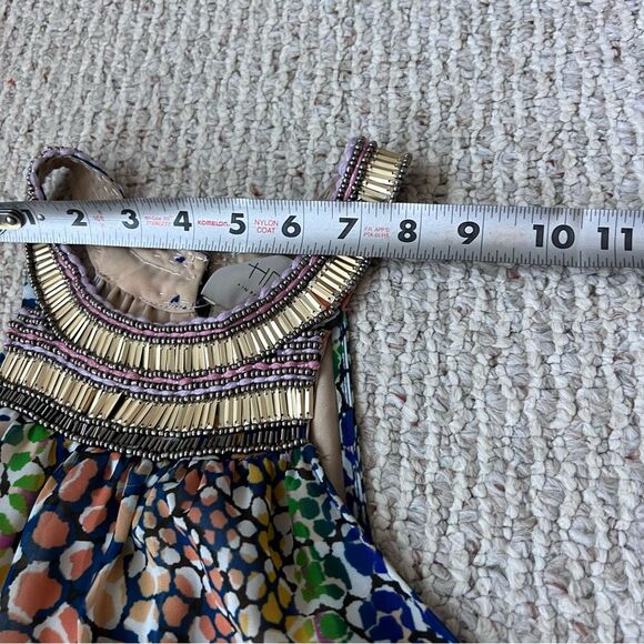 Anthropologie HD in Paris Mayacamas Mosaic Embellished Maxi Dress - Picture 4 of 12